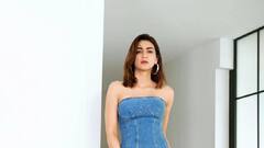 PHOTO: डेनिम शॉर्ट ड्रेसमध्ये क्रिती सॅननचा हॉट अंदाज!