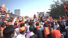 Manoj Jarange Patil : पुण्यात मराठ्यांचा जनसागर लोटला; मनोज जरांगे पाटलांच्या पदयात्रेचं 'विराट' स्वागत!