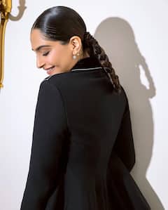 Sonam Kapoor Dazzles In An All-Black Dior Outfit, Check Out All Pics