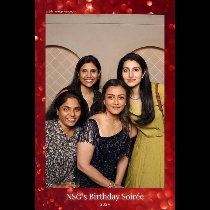 బర్త్‌డే ఫొటోల్లో నమ్రత ఫుల్‌ ట్రెండీ లుక్‌లో ఆకట్టుకున్నారు. బ్లాక్‌ కలర్‌ మ్యాక్స్‌ టాప్‌లో నమ్రత మరింత యంగ్‌ కనిపించారు. కూతురు సితార, కొడుకు గౌతమ్‌ సమక్షంలో నమ్రత కేక్‌ కట్‌ చేశారు.