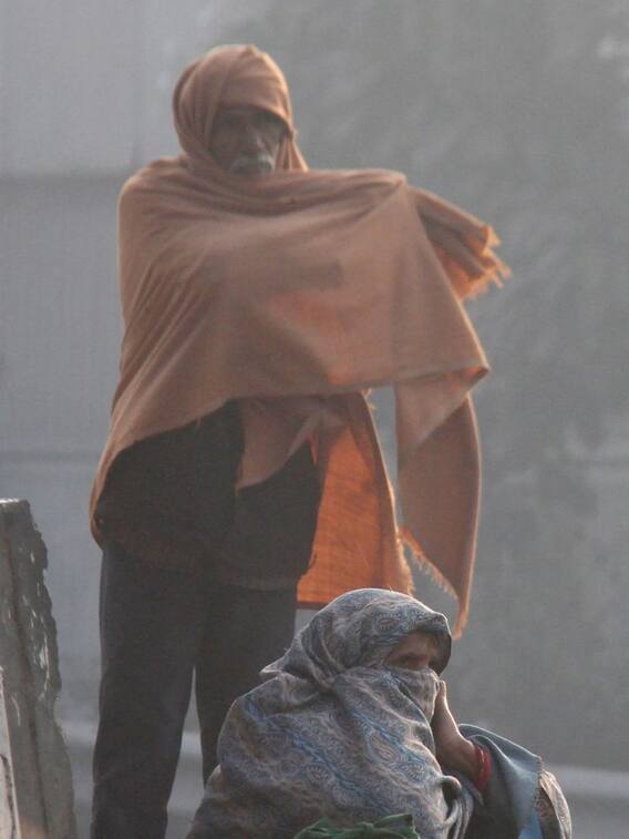 भीषण ठंड में ठिठुरा हरियाणा-पंजाब