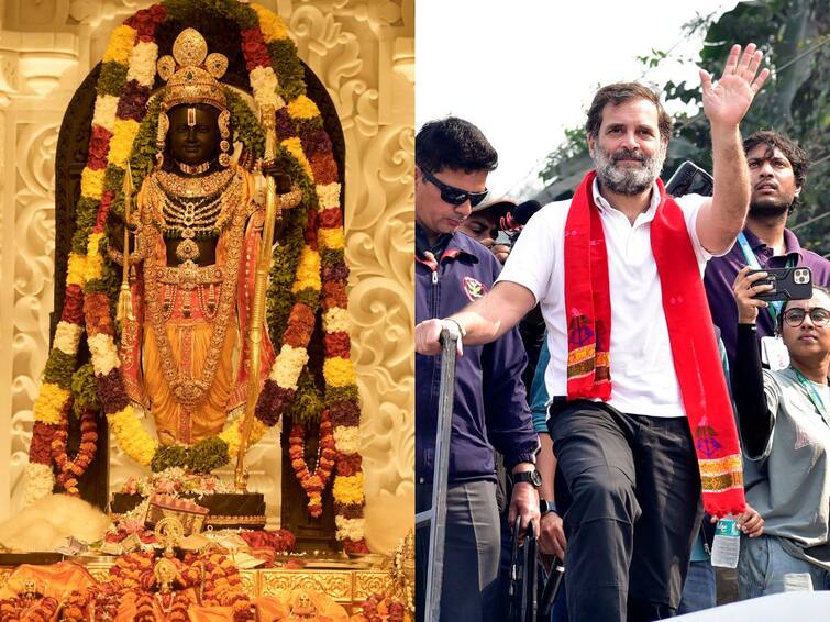 BJP slams Congress over Rahul Gandhi remarks on Ram Lehar Ayodhya Ram Mandir Rahul Gandhi:  ”ராமர் அலை” என எதுவும் இல்லை.. அது அரசியல் நிகழ்வு..  ராகுல் காந்தி பேச்சுக்கு பாஜக கண்டனம்
