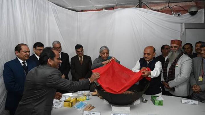 Interim Union Budget 2024: A customary Halwa ceremony is performed every year before the 'lock-in' process of Budget preparation begins