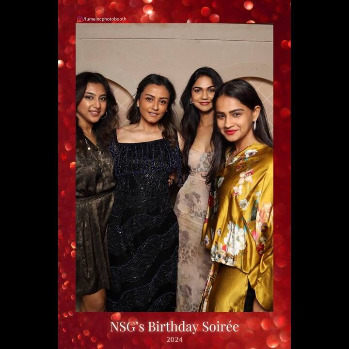 ఈ సెలబ్రెషన్స్‌లో ఘట్టమనేని ఆడపడుచులు అల్లు అర్జున్‌ భార్య స్నేహరెడ్డి పాల్గొని సందడి చేశారు. ఇందులో నందమూరి బాలకష్ణ కూతురు, నారా వారి కోడలు బ్రహ్మణి కూడా పాల్గొని స్పెషల్ అట్రాక్షన్‌గా నిలిచారు.