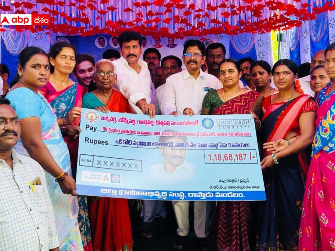 YSRCP: ఎన్ని జెండాలు కలిసొచ్చినా, గెలిచేది వైసీపీ జెండానే: ఆసరా ప్రారంభంలో రాప్తాడు ఎమ్మెల్యే YSRCP will win Elections 2024 says Raptadu MLA Topudurthi Prakash Reddy YSRCP: ఎన్ని జెండాలు కలిసొచ్చినా, గెలిచేది వైసీపీ జెండానే: ఆసరా ప్రారంభంలో రాప్తాడు ఎమ్మెల్యే