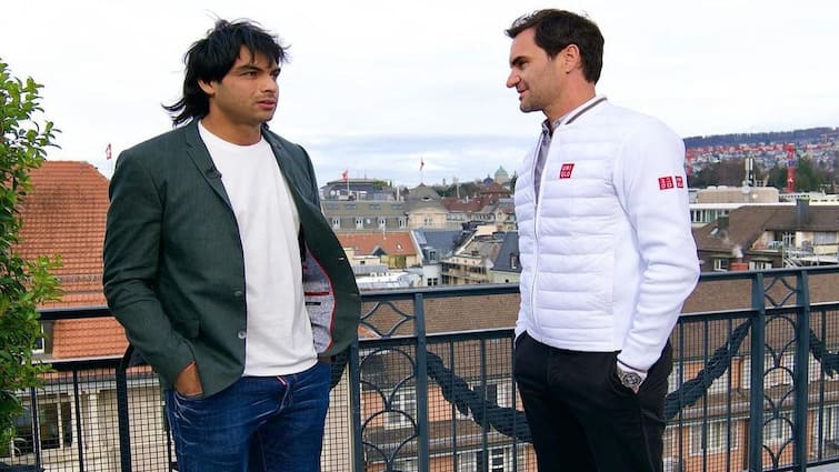 Neeraj Chopra Meets Roger Federer In Switzerland- SEE PICS