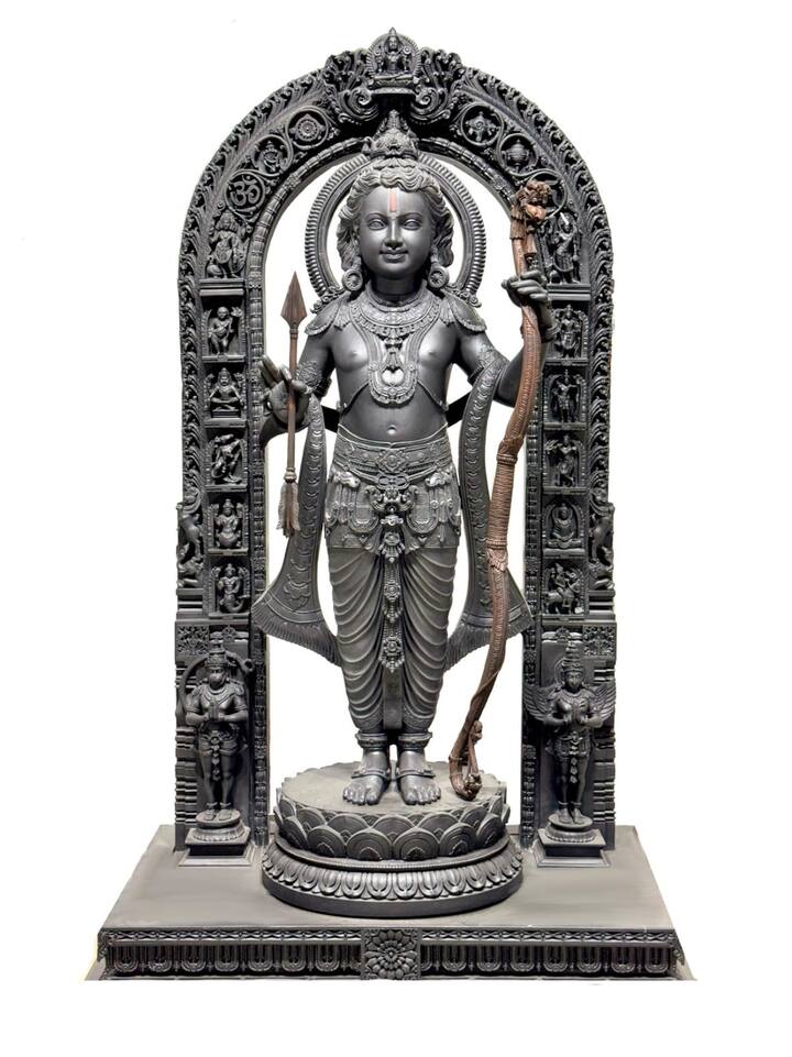 अयोध्येतील राम मंदिराचे दि.22 जानेवारीला पंतप्रधान नरेंद्र मोदी यांच्या हस्ते उद्घाटन झाले.(छायाचित्र सौजन्य : अरुण योगीराज)