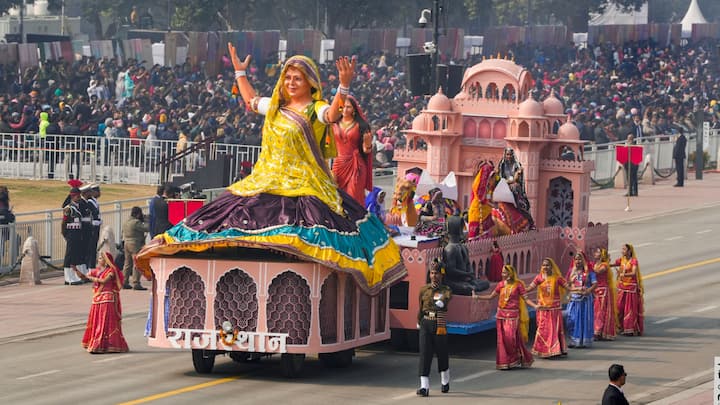 Rajasthan Tableau Viksit Bharat Main Padharo Mahare Desh ready for Republic day parade 2024 | गणतंत्र दिवस परेड में दिखेगा राजस्थान की झांकी, मोह लेगी आपका मन