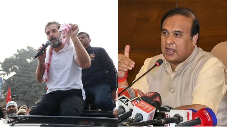 Bharat jodo nyay yatra rahul gandhi arrest lok sabha polls himanta sarma 'Aim To Destabilise Assam': Himanta Says Rahul To Be Arrested After Lok Sabha Polls