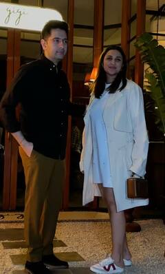 Parineeti Chopra: ਪਤੀ ਰਾਘਵ ਚੱਢਾ ਨਾਲ ਡਿਨਰ ਡੇਟ 'ਤੇ ਨਿਕਲੀ ਅਦਾਕਾਰਾ ਪਰਿਣੀਤੀ ਚੋਪੜਾ, ਇੰਟਰਨੈੱਟ 'ਤੇ ਤਸਵੀਰਾਂ ਵਾਇਰਲ