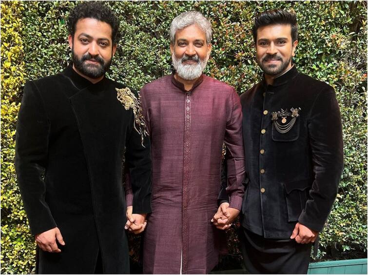 rajamouli speaks up about importance of ram charan and ntr characters in rrr movie Rajamouli: ‘ఆర్ఆర్ఆర్’లో ఎన్‌టీఆర్ పాత్రపై రాజమౌళి వ్యాఖ్యలు - రామ్ చరణ్ ఫ్యాన్స్ ఫైర్