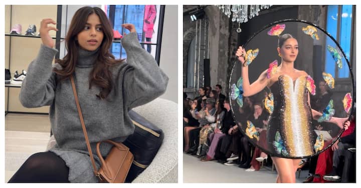 Suhana Khan on Thursday posted pictures on Instagram from her trip to Paris.
