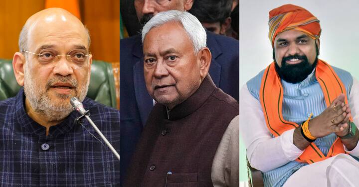 Samrat Choudhary sushil modi Meets Amit Shah in Delhi over Buzz on Nitish Kumar return to BJP in bihar politics नीतीश कुमार को लेकर अटकलों के बीच सम्राट चौधरी की अमित शाह के साथ बैठक, क्या हुई बात?