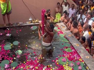 Thaipusam 2024:  பழமுதிர்சோலையில் தைப்பூசத் திருவிழா ;  தீர்த்தவாரி நிகழ்ச்சி கோலாகலம்