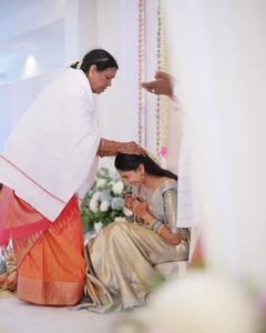 pooja kannan engagement Photos: సాయిపల్లవి సోదరి నిశ్చితార్థం పిక్స్ -  చూడముచ్చటగా కొత్తజంట!