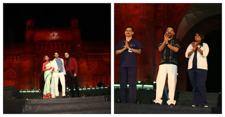 Many celebs including Shilpa Shetty, Sidharth Malhotra, Vivek Oberoi and others attended the Mumbai Festival 2024 on January 25.