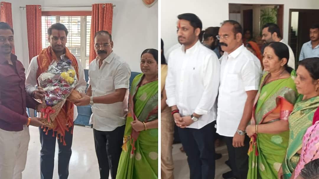 Parth Pawar : अजितदादांचे चिरंजीव पार्थ पवार पुण्यातील अट्टल गुन्हेगाराच्या भेटीला; राजकीय वर्तुळात खळबळ Ajit pawar son Parth Pawar meets a staunch criminal gaja marne in Pune Parth Pawar : अजितदादांचे चिरंजीव पार्थ पवार पुण्यातील अट्टल गुन्हेगाराच्या भेटीला; राजकीय वर्तुळात खळबळ