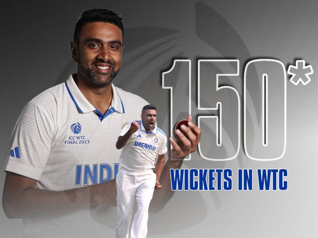 Hyderabad Test Updates Ravichandran Ashwin becomes 1st Indian to take 150 wickets in WTC IND VS ENG : చరిత్ర సృష్టించిన అశ్విన్‌ , మూడో బౌలర్‌గా రికార్డు