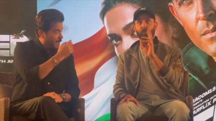 Anil Kapoor Hrithik Roshan Fighter Deepika Padukone Film Marathi News Anil Kapoor : हृतिक रोशनकडून तोंडभरुन कौतुक अन् अनिल कपूर यांना अश्रू अनावर, नेमकं काय घडलं?