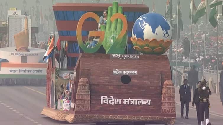 Republic Day 2024: External Affairs Ministry Tableau Republic Day Parade Modi Reflects India's Successful Of G20 Summit Republic Day 2024: External Affairs Ministry Tableau Reflects India's Successful Of G20 Summit