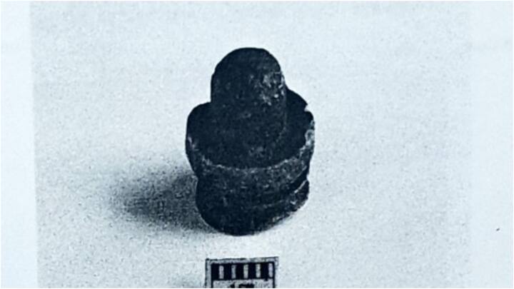 ज्ञानवापी के सर्वे में मिनिएचर साइज के और भी शिवलिंग मिला है. इसकी ऊंचाई तीन सेंटीमीटर है.