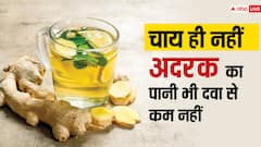 अदरक की चाय के तो ढेरों फायदे सुने होंगे, अब जान लीजिए अदरक के पानी के भी फायदे, कई मर्ज की है ये दवा