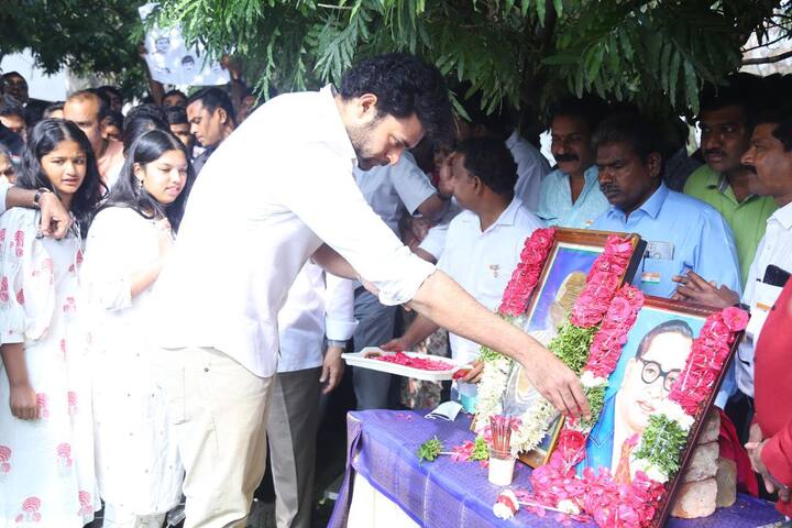 చిరంజీవి బ్లడ్ బ్యాంక్‌లో జరిగిన రిపబ్లిక్ డే వేడుకల్లో వరుణ్ తేజ్