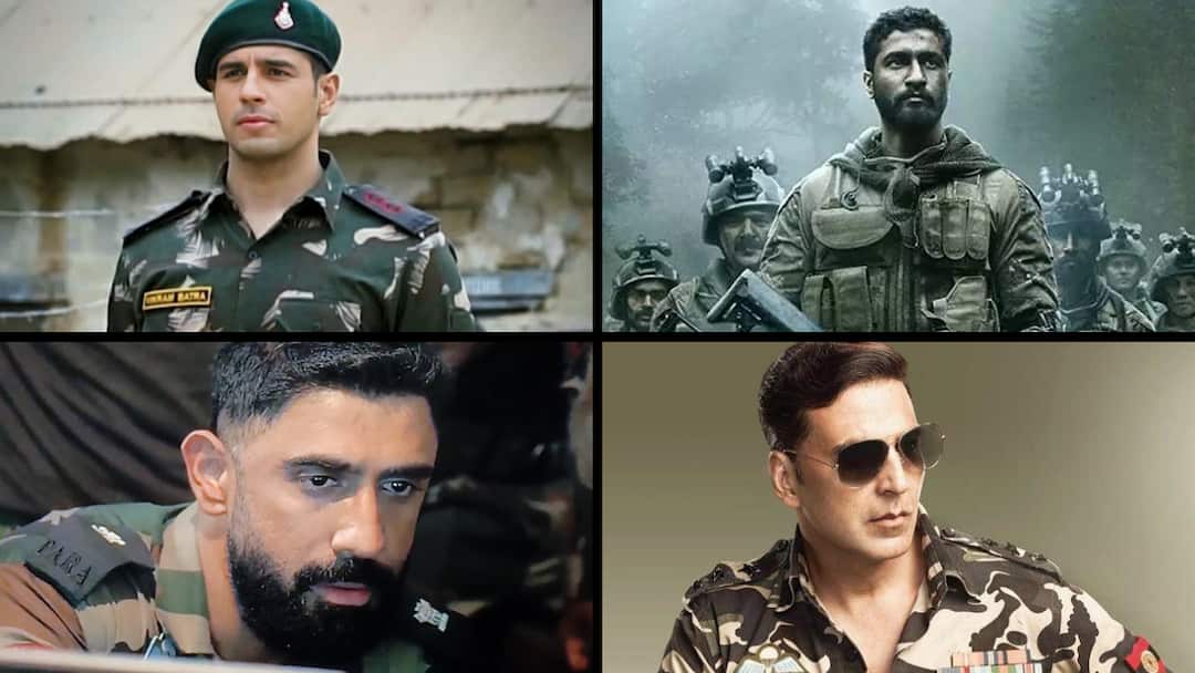 Sidharth Malhotra To Amit Sadh: Bollywood Actors Who Nailed As Army Men Hrithik Roshan Sidharth Malhotra Akshay Kumar Vicky Kaushal Amit Sadh Bollywood Actors As Army Men In Films And Series Sidharth Malhotra To Amit Sadh: Bollywood Actors Who Nailed As Army Men