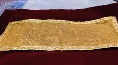 Pandharpur Vitthal Mandir: विठुरायाच्या चरणी हिरेजडीत सोन्याचे घोंगडे