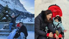 Kajal Aggarwal Pics: बेटे और पति के साथ बर्फीली वादियों में विंटर वेकेशन एंजॉय करती दिखीं काजल अग्रवाल, एक्ट्रेस ने शेयर की स्विट्जरलैंड ट्रिप की तस्वीरें