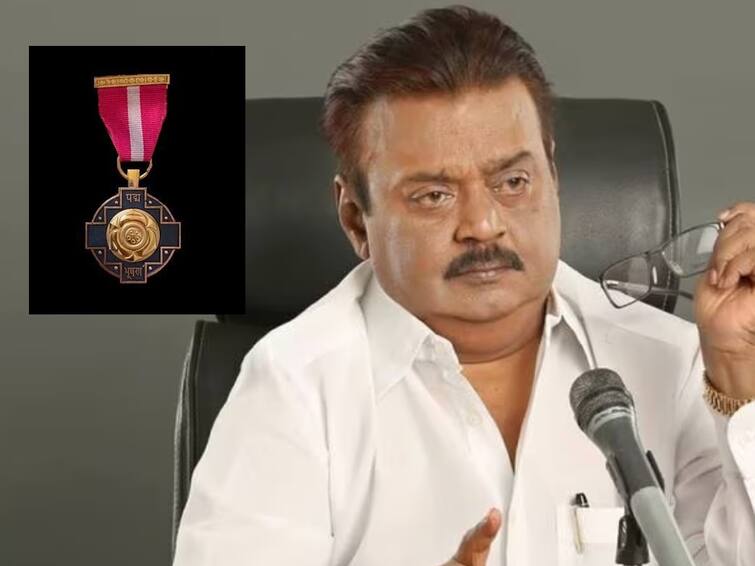 Late Tamil Actor and Politician Vijayakanth Conferred Padma Bhushan Posthumous Vijayakanth: మరణాంతరం 'కెప్టెన్‌' విజయ్‌ కాంత్‌కు 'పద్మభూషణ్‌' -  అవార్డుని వారికి అంకితం ఇచ్చిన ఆయన భార్య