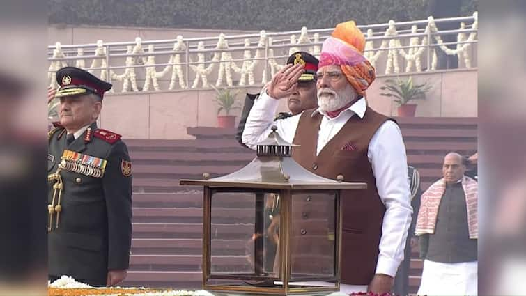 Republic Day 2024: PM Modi Pays Tribute To Bravehearts At Nationwide Conflict Memorial