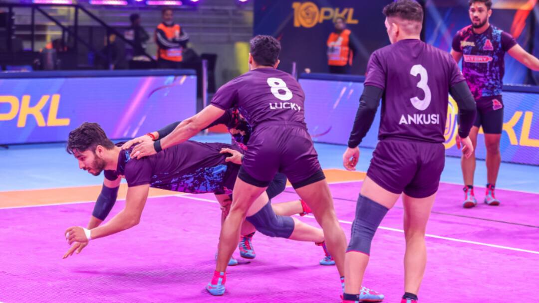 Pro Kabaddi League Updated Points Table Latest standings Jaipur Pink Panthers Pro Kabaddi League Updated Points Table: Jaipur Pink Panthers Remain On Top