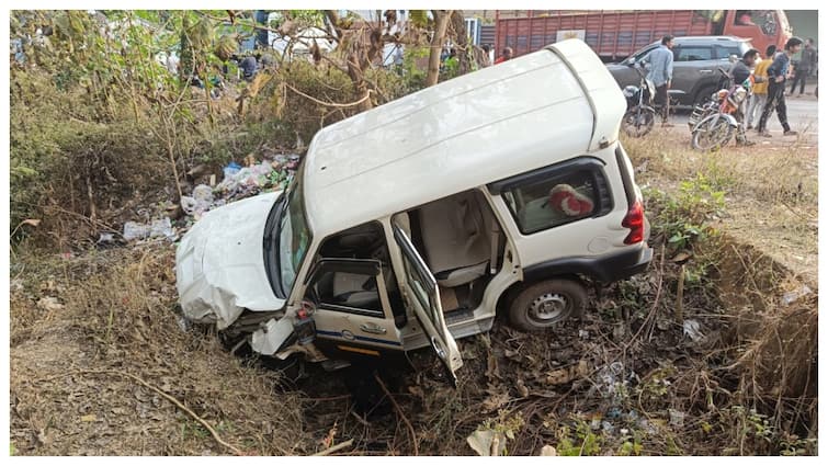 Chhattisgarh news Horrific road accident in Jagdalpur Orissa Jaipur National Highway 4 killed 3 seriously injured ann Chhattisgarh: जगदलपुर-ओड़िसा जैपुर नेशनल हाइवे में भीषण सड़क हादसा, 4 की गई जान, 3 गंभीर रूप से घायल