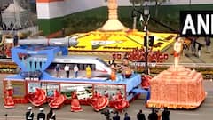 Uttar Pradesh Tableau 2024 : जय सिया राम!  प्रजासत्ताकदिनी कर्तव्य पथावर अयोध्येतील प्रभू श्रीरामाच्या मंदिराचा चित्ररथ!