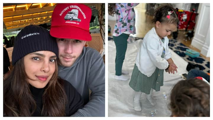 Priyanka Chopra posted pictures of the quality time she spent with her husband Nick Jonas, daughter Malti Marie.