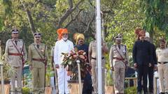 Republic Day 2024 : प्रजासत्ताक दिनानिमित्त पालकमंत्री दादा भूसेंच्या हस्ते ध्वजारोहण, पाहा Photos