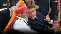 जब आसमान में दहाड़ रहे थे राफेल, उस वक्त फ्रांस के राष्ट्रपति इमैनुएल मैक्रों ने पीएम मोदी से कान में क्या कहा?