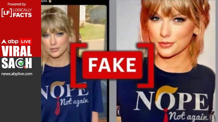 Fact Check: Viral Images Of Taylor Swift Wearing Anti-Trump T-shirt Are From 2019 Event And Digitally Altered Fact Check: Viral Images Of Taylor Swift Wearing Anti-Trump T-Shirt Are From 2019 Event And Digitally Altered