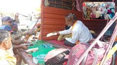 आंतरवाली सराटीत ज्या हातांनी घात झाला, तोच हात मराठ्यांच्या पायीदिंडीत भाकरीसाठी सरसावला!