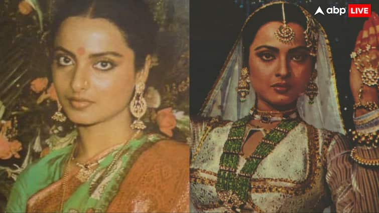 Shashi Kapoor taunted Rekha about her looks at screening of Sawan bhadon know Bollywood kissa बॉलीवुड किस्सा: जब करियर की शुरुआत में रेखा के लुक्स को लेकर इस दिग्गज एक्टर ने कसा था ताना, बोले - ‘ये कैसे इंडस्ट्री में...’