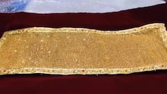 Pandharpur Vitthal Mandir: विठुरायाच्या चरणी हिरेजडीत सोन्याचे घोंगडे