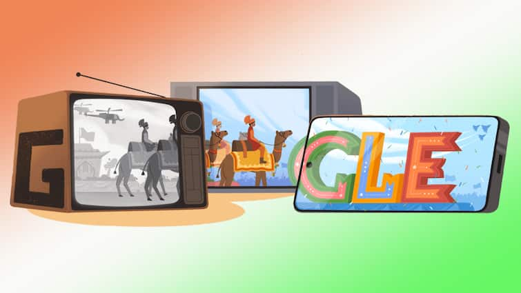 Google Doodle Republic Day India 2024 Parade Through The Decades Google Celebrates Republic Day With Nostalgic Doodle. Check It Out