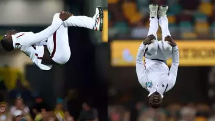 AUS vs WI Kevin Sinclair Leaves Spectators In Awe With Cartwheel Celebration After Maiden Test Wicket Viral Video AUS vs WI: Kevin Sinclair Leaves Spectators In Awe With Cartwheel Celebration After Maiden Test Wicket- WATCH