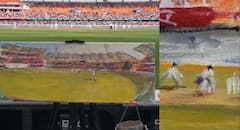 Artist In Stadium Creates Portrait Of Live Action During India vs England Hyderabad Test, Video Goes Viral