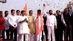 Manoj Jarange Maratha Reservation : लाखोंचा जनसागर अन् एकच जल्लोष; मुख्यमंत्र्यांच्या हातानं ज्यूस घेऊन अखेर मनोज जरांगेंनी उपोषण सोडलं!