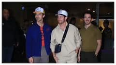 Jonas Brothers Reach Mumbai For Their First Concert In India - See Pics