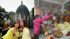 Bhumi Pednekar Visits Kamakhya Devi Temple : भूमी पेडणेकरही कामाख्या देवीच्या दर्शनाला; बहिनीसह पूजा करत घेतले आशीर्वाद