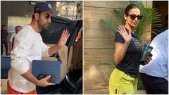 Pics: टी-शर्ट और हाफ पैंट में दिखे Ranbir Kapoor, मलाइका अरोड़ा के Yoga लुक ने खींचा फैंस का ध्यान