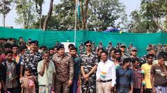 Chhattisgarh: छत्तीसगढ़ में नक्सलियों के गढ़ में बने 9 नए पुलिस कैंपों में शान से फहराए गए तिरंगे, देखें तस्वीरें